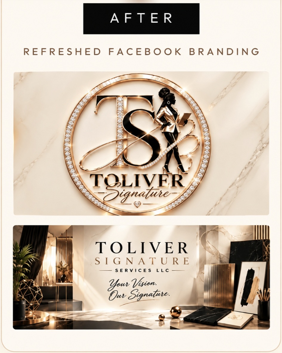 After — Refreshed Facebook Branding